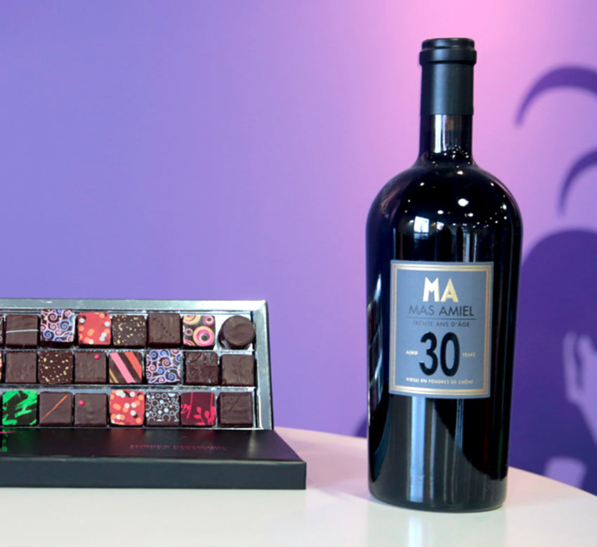 Vintages & Chocolats: an exceptional tasting at Mas Amiel